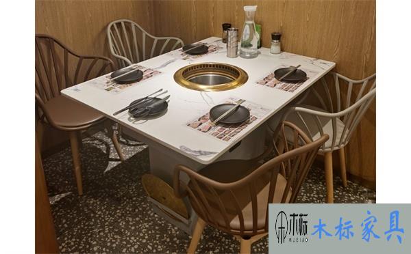 餐飲家具韓式烤肉桌子用什么材質(zhì)好？ 